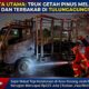 TRUK GETAH PINUS MELEDAK DAN TERBAKAR DI TULUNGAGUNG! Sopir Rela Tepi Kendaraan Jauhi Permukiman, Kerugian Tembus Rp225 Juta