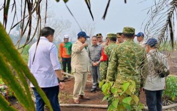 Tiba di Kalimantan Barat, Presiden Prabowo Langsung Pimpin Rapat Penanganan Karhutla