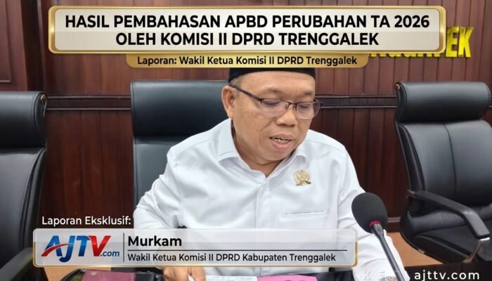 Komisi II DPRD Trenggalek Rampungkan Raperda P-APBD 2026, Dorong Genteng Lokal Masuk E-Katalog Nasional