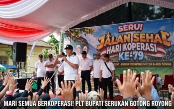 Seru! Jalan Sehat Hari Koperasi ke-79 Tulungagung Banjir Doorprize Motor hingga Aksi Sosial