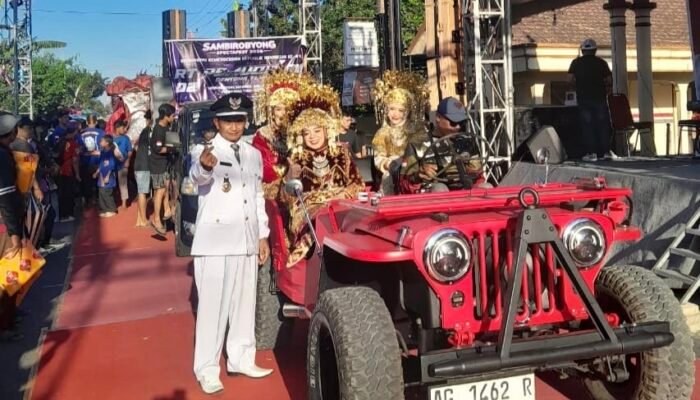 Meriah! Sambirobyong Spectafest 2026 Sukses Gelar Karnaval Budaya di Tulungagung