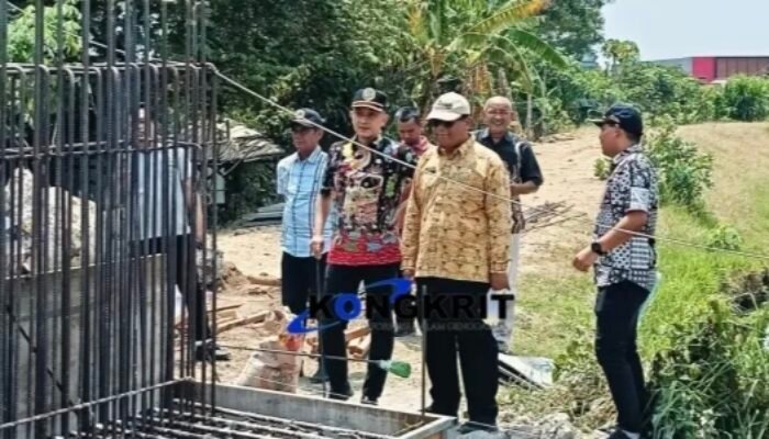 Pemkab Tulungagung Tinjau 11 Titik Proyek Strategis, Pembangunan Jembatan Junjung Dikebut Rampung Awal Desember 2026