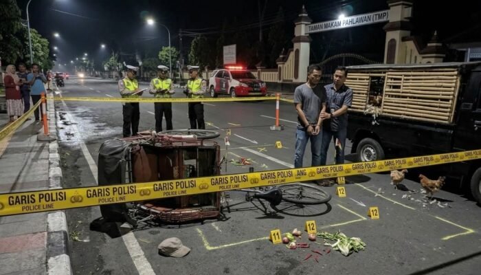 Sopir Pikap Tabrak Lari Lansia di Blitar Ditangkap: Sempat Kabur Lewat Jalan Sawah dan Sembunyi di Kandang Ayam
