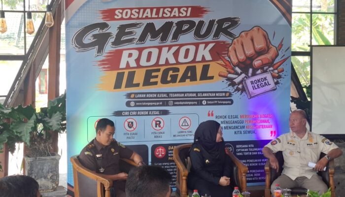 Gempur Rokok Ilegal di Tulungagung, Satpol PP dan Bea Cukai Libatkan Perangkat Desa