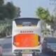 Aksi Ugal-ugalan Ngeblong di Lampu Merah Ngujang Tulungagung Berakhir Apes, Sopir Bus Bagong Ditindak Satlantas Polres Tulungagung
