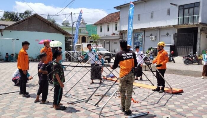 Santri Tidak Cuma Mengaji: Ponpes MADU Tulungagung Dibekali Ilmu Tanggap Bencana Bersama LAZNAS LMI