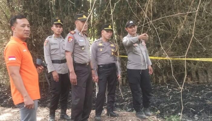 Tragis, Petani Lansia di Kediri Tewas Saat Berjuang Padamkan Kebakaran Kebun Bambu