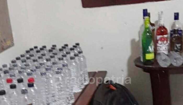 Gelar Razia di Doko Carnival, Polres Blitar Amankan 7 Orang dan Sita Ratusan Botol Miras