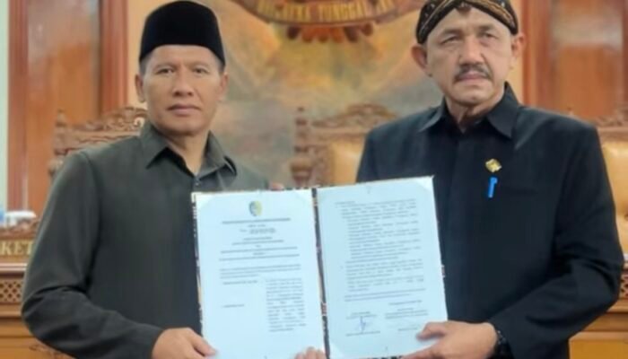 Lima Ranperda Disepakati! Pemkab Dan DPRD Tulungagung Perkuat Landasan Pembangunan Daerah